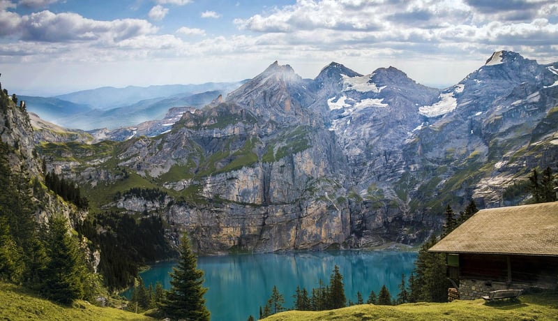 Mountain Lake Fantasy